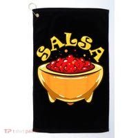 Tortilla Chips And Salsa Funny Matching Halloween Costumes Golf Towel thumb 0