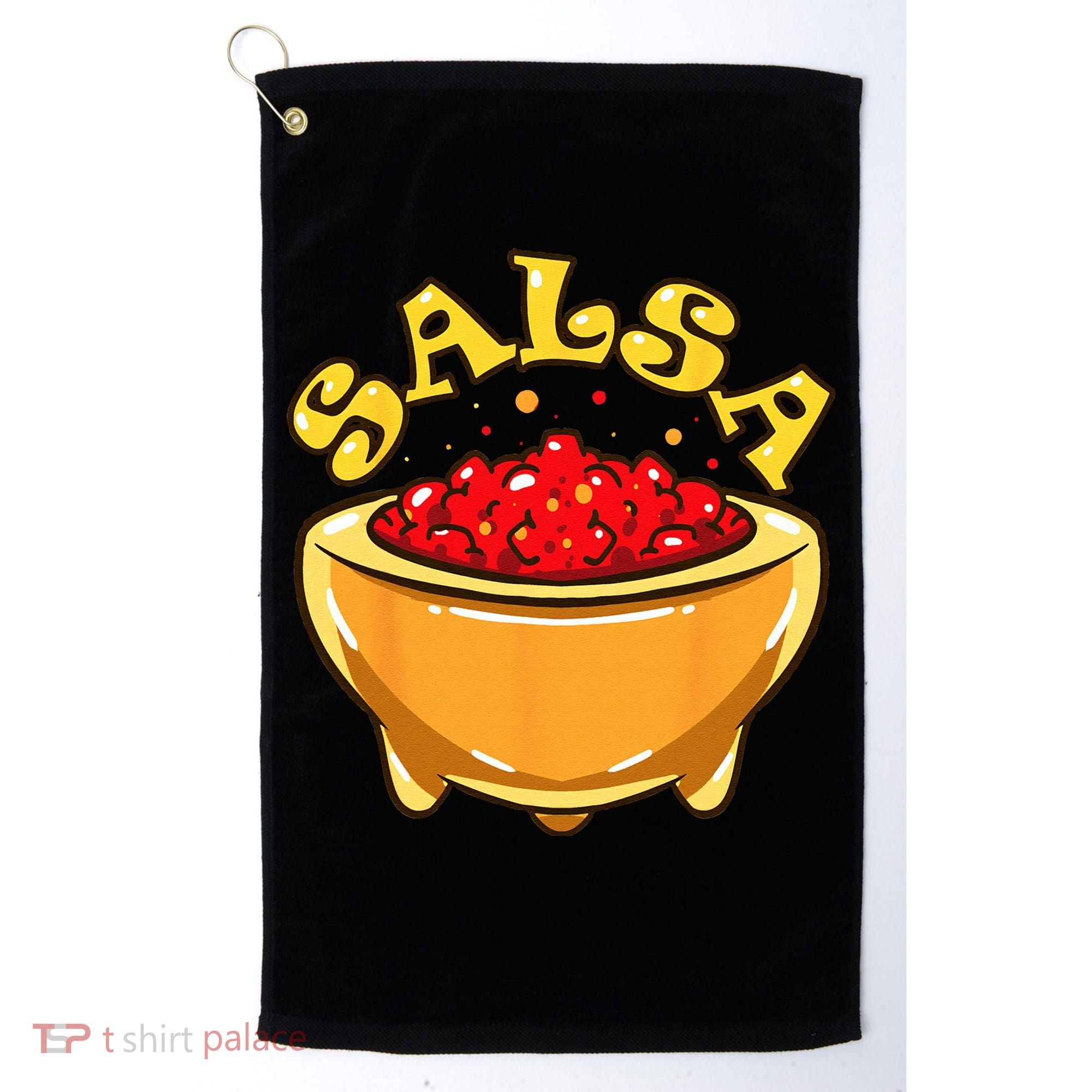 Tortilla Chips And Salsa Funny Matching Halloween Costumes Golf Towel