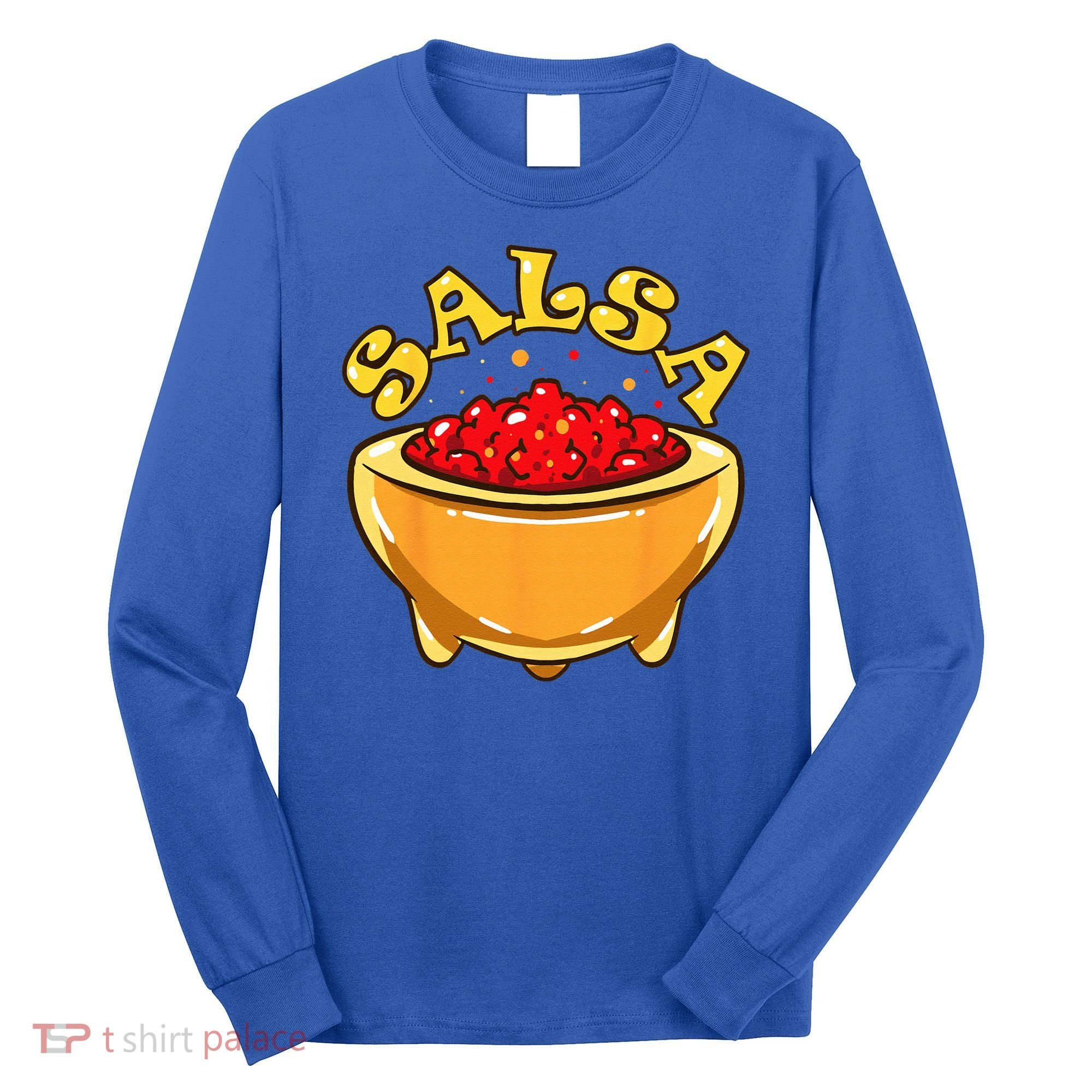 Tortilla Chips And Salsa Funny Matching Halloween Costumes Long Sleeve Shirt