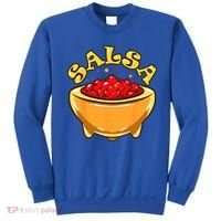 Tortilla Chips And Salsa Funny Matching Halloween Costumes Sweatshirt thumb 0