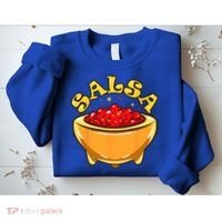 Tortilla Chips And Salsa Funny Matching Halloween Costumes Sweatshirt thumb 2