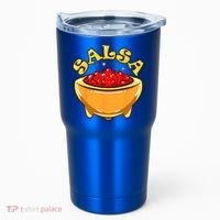 Tortilla Chips And Salsa Funny Matching Halloween Costumes Tumbler thumb 0