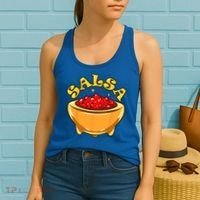 Tortilla Chips And Salsa Funny Matching Halloween Costumes Women's Tank Top thumb 2