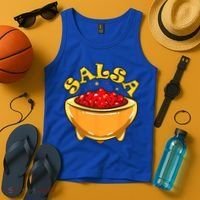 Tortilla Chips And Salsa Funny Matching Halloween Costumes Tank Top thumb 4