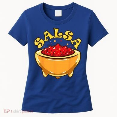 Tortilla Chips And Salsa Funny Matching Halloween Costumes Women's T-Shirt