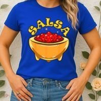 Tortilla Chips And Salsa Funny Matching Halloween Costumes Women's T-Shirt thumb 2