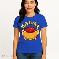 Tortilla Chips And Salsa Funny Matching Halloween Costumes Women's T-Shirt thumb 4