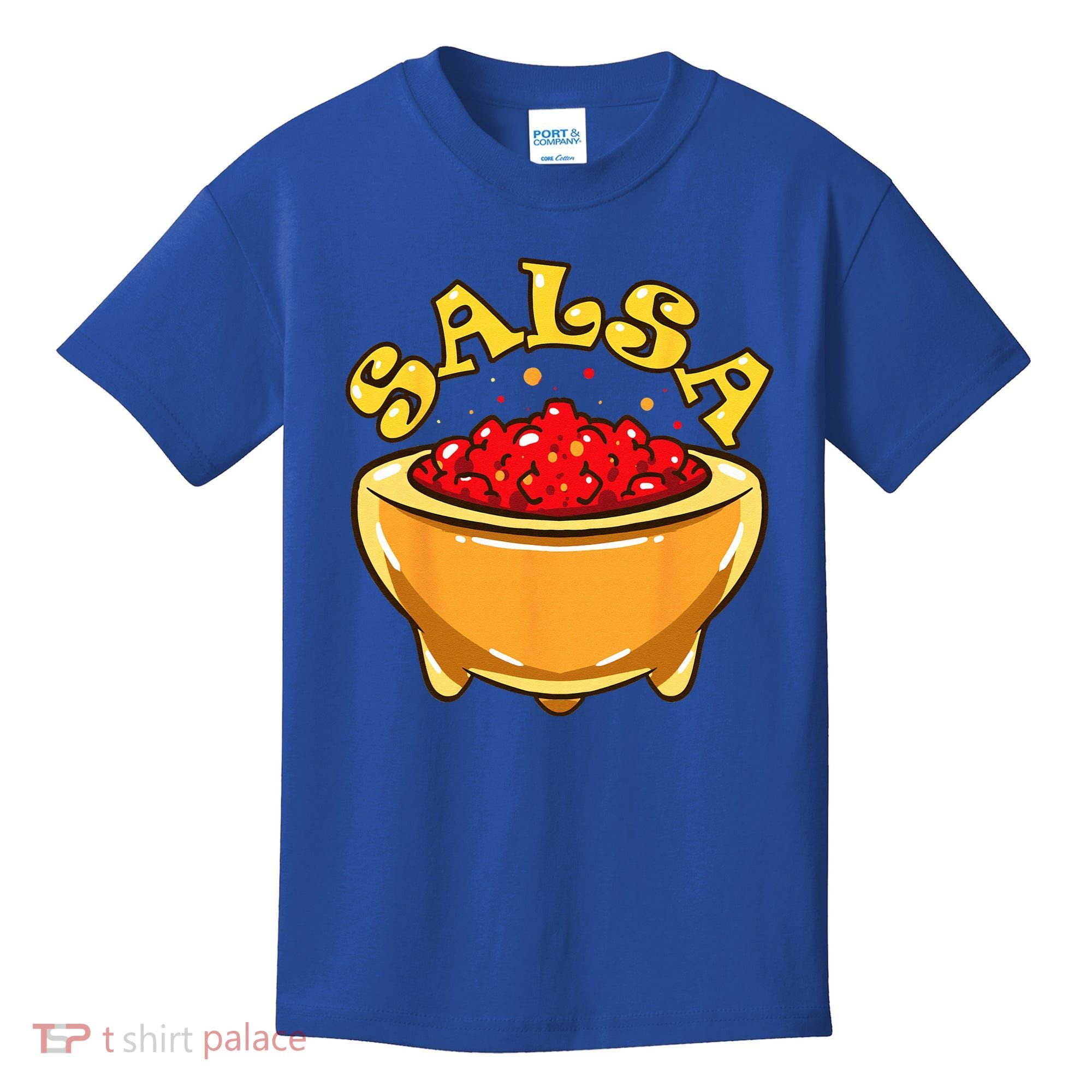 Tortilla Chips And Salsa Funny Matching Halloween Costumes Kids T-Shirt