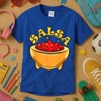 Tortilla Chips And Salsa Funny Matching Halloween Costumes Kids T-Shirt thumb 3