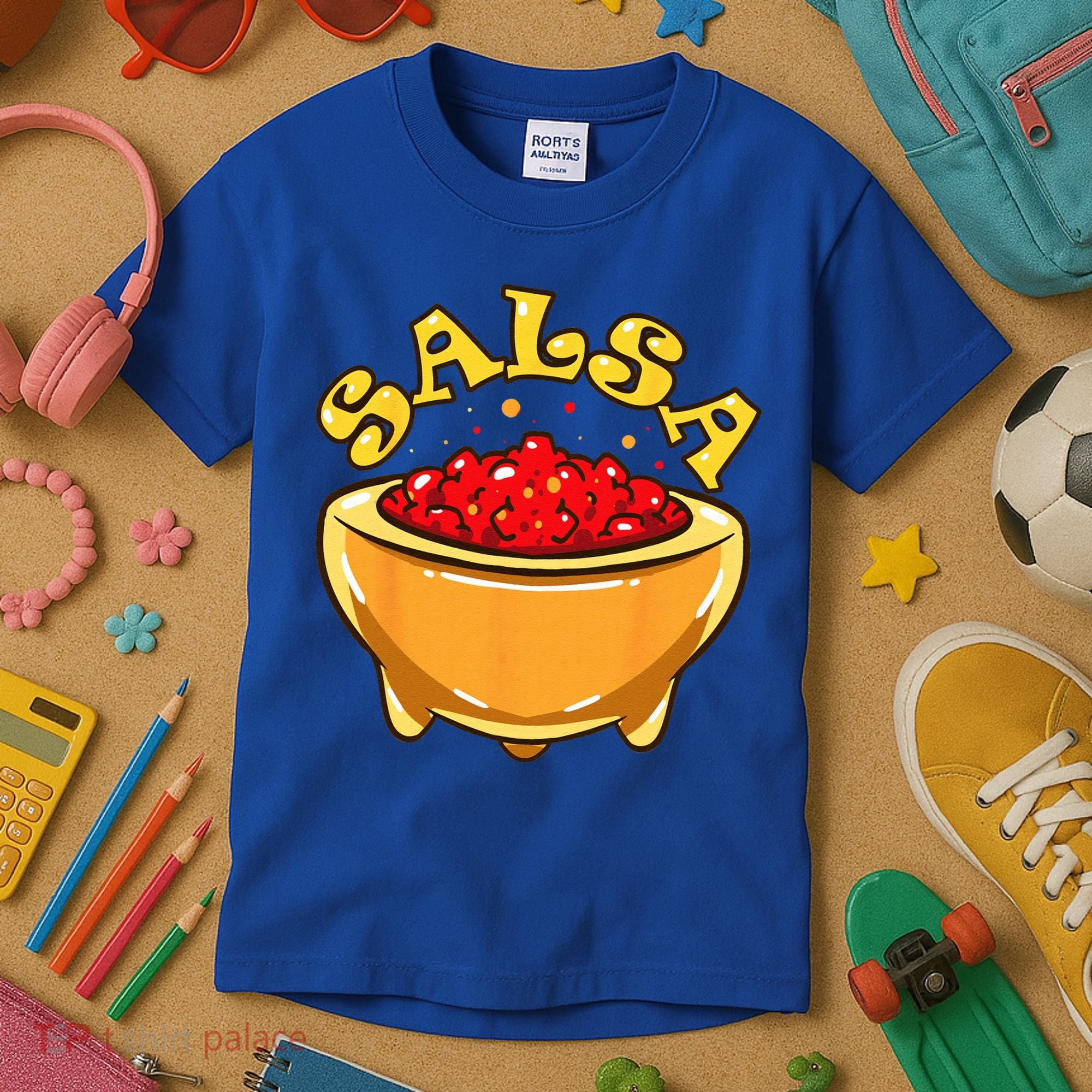 Tortilla Chips And Salsa Funny Matching Halloween Costumes Kids T-Shirt