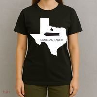 Texas Come And Take It Flag Canon 1836 State T-Shirt thumb 4