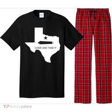 Texas Come And Take It Flag Canon 1836 State Pajama Set