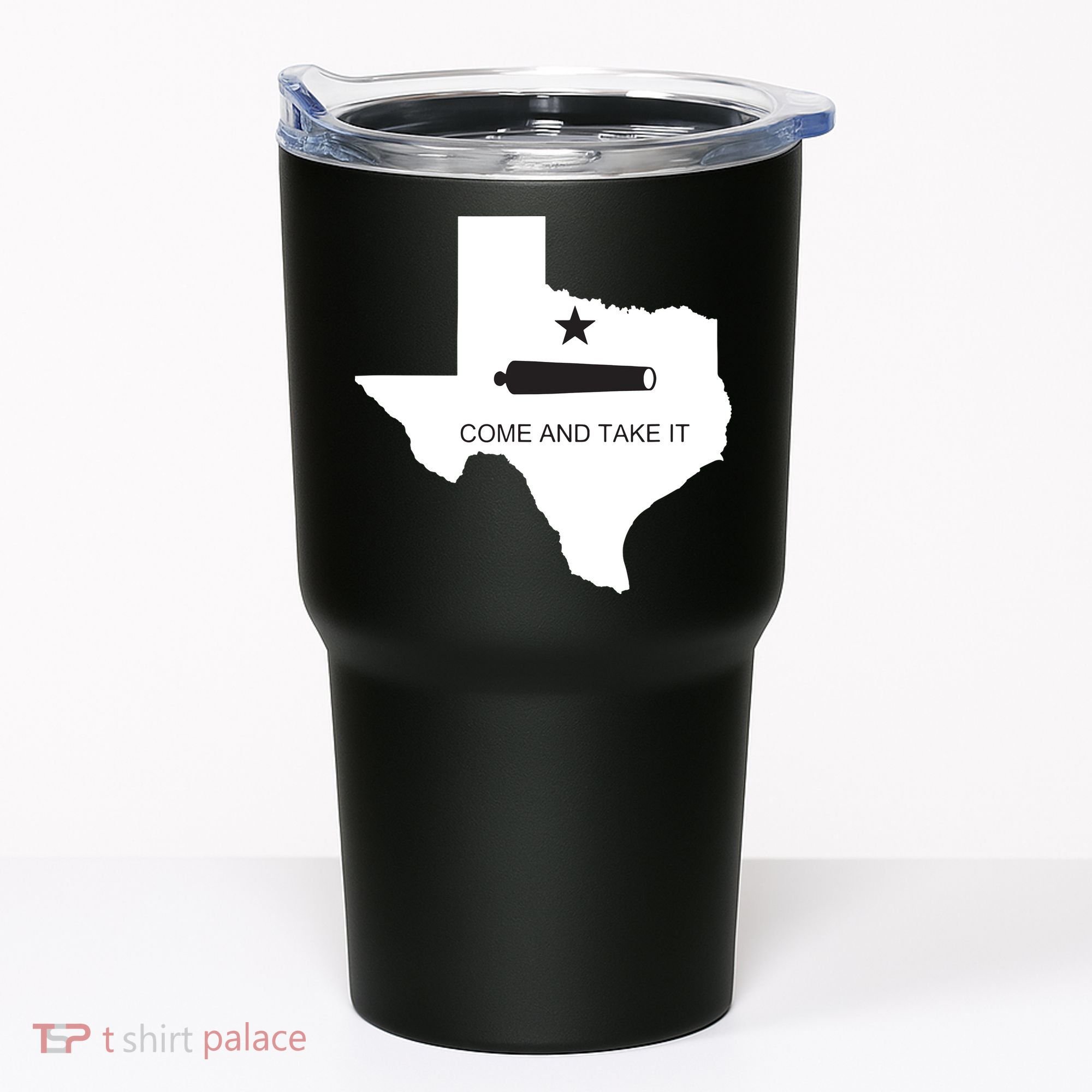 Texas Come And Take It Flag Canon 1836 State Tumbler