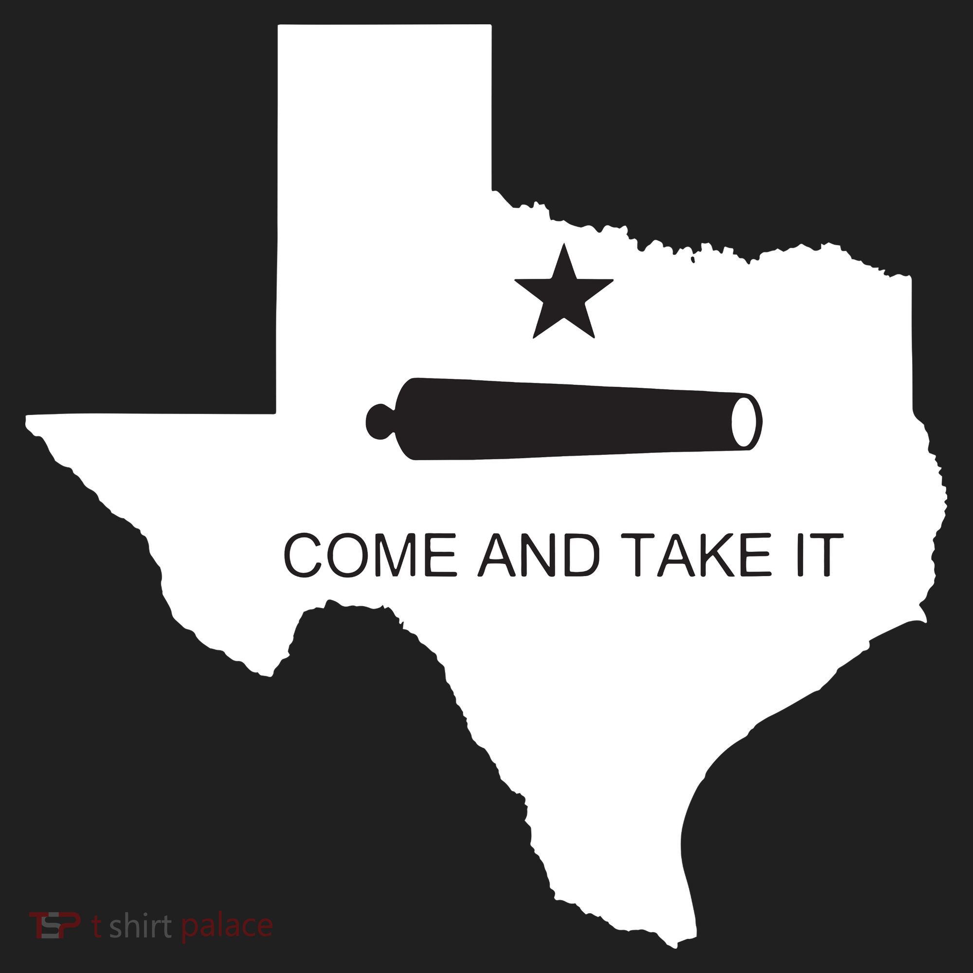 Texas Come And Take It Flag Canon 1836 State Tumbler