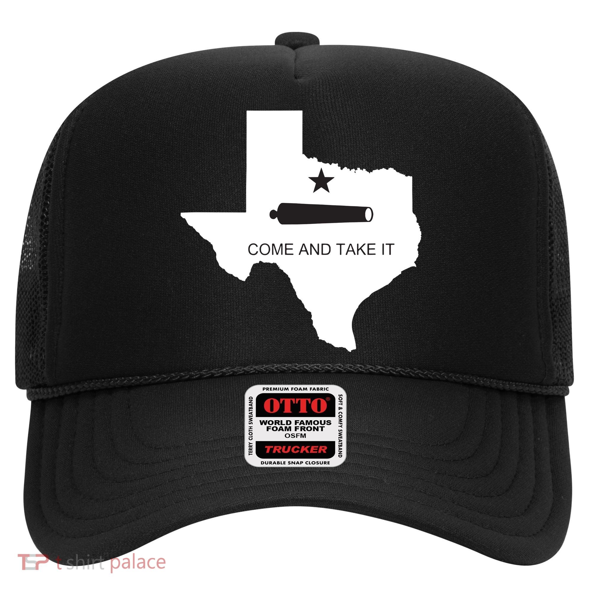 Texas Come And Take It Flag Canon 1836 State Hat