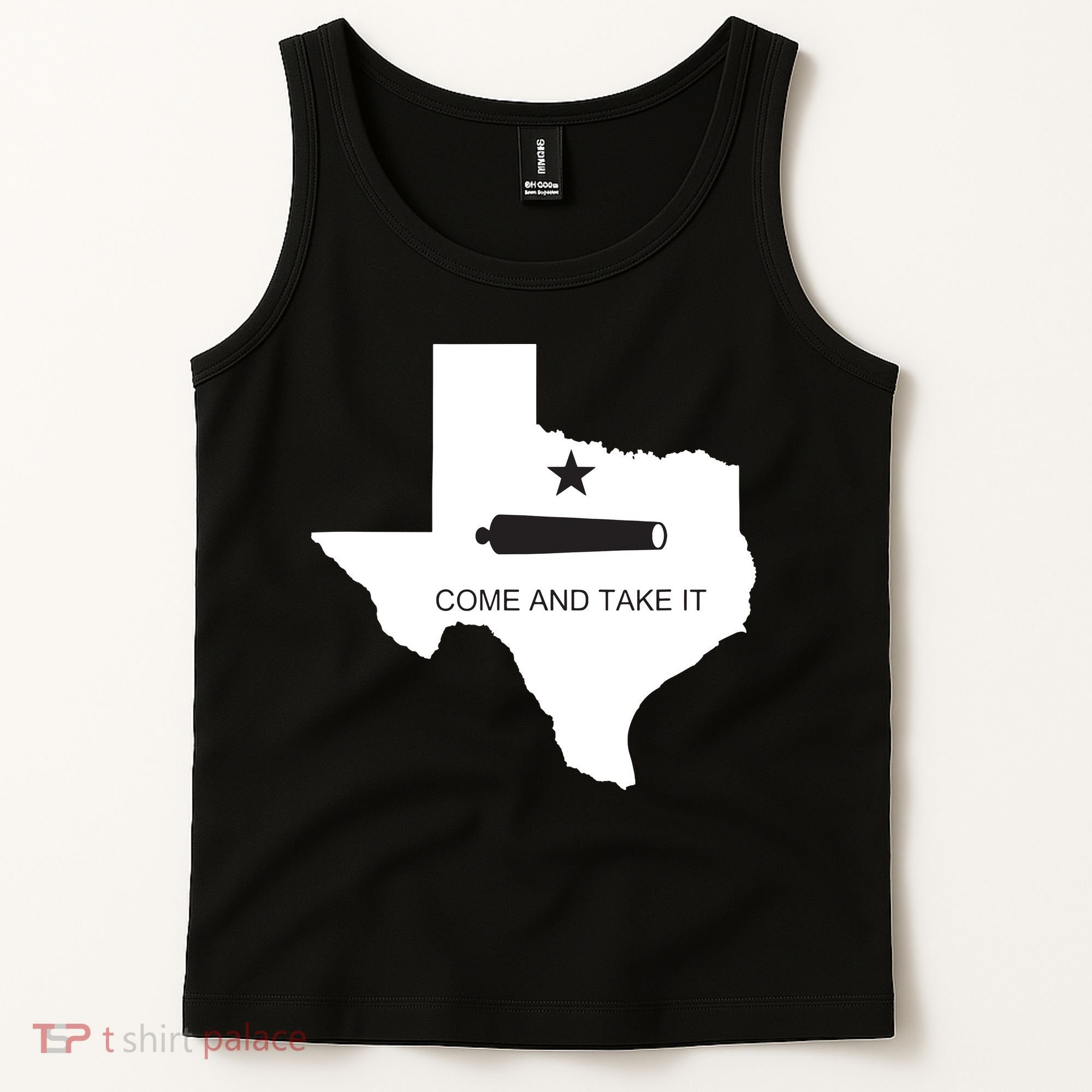 Texas Come And Take It Flag Canon 1836 State Tank Top