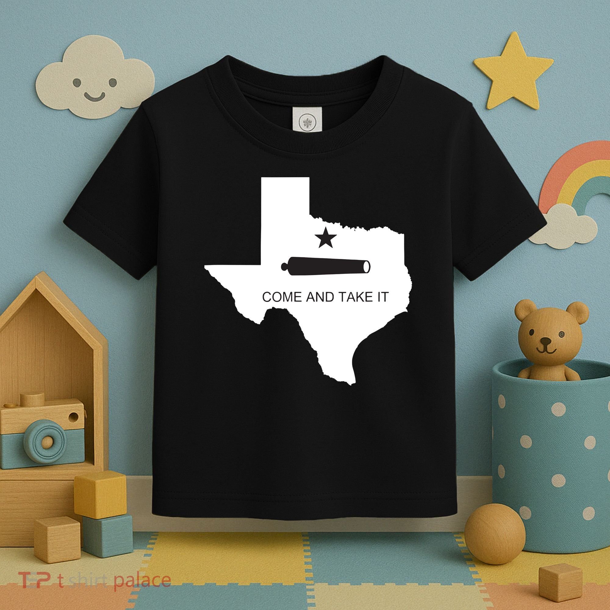 Texas Come And Take It Flag Canon 1836 State Toddler T-Shirt