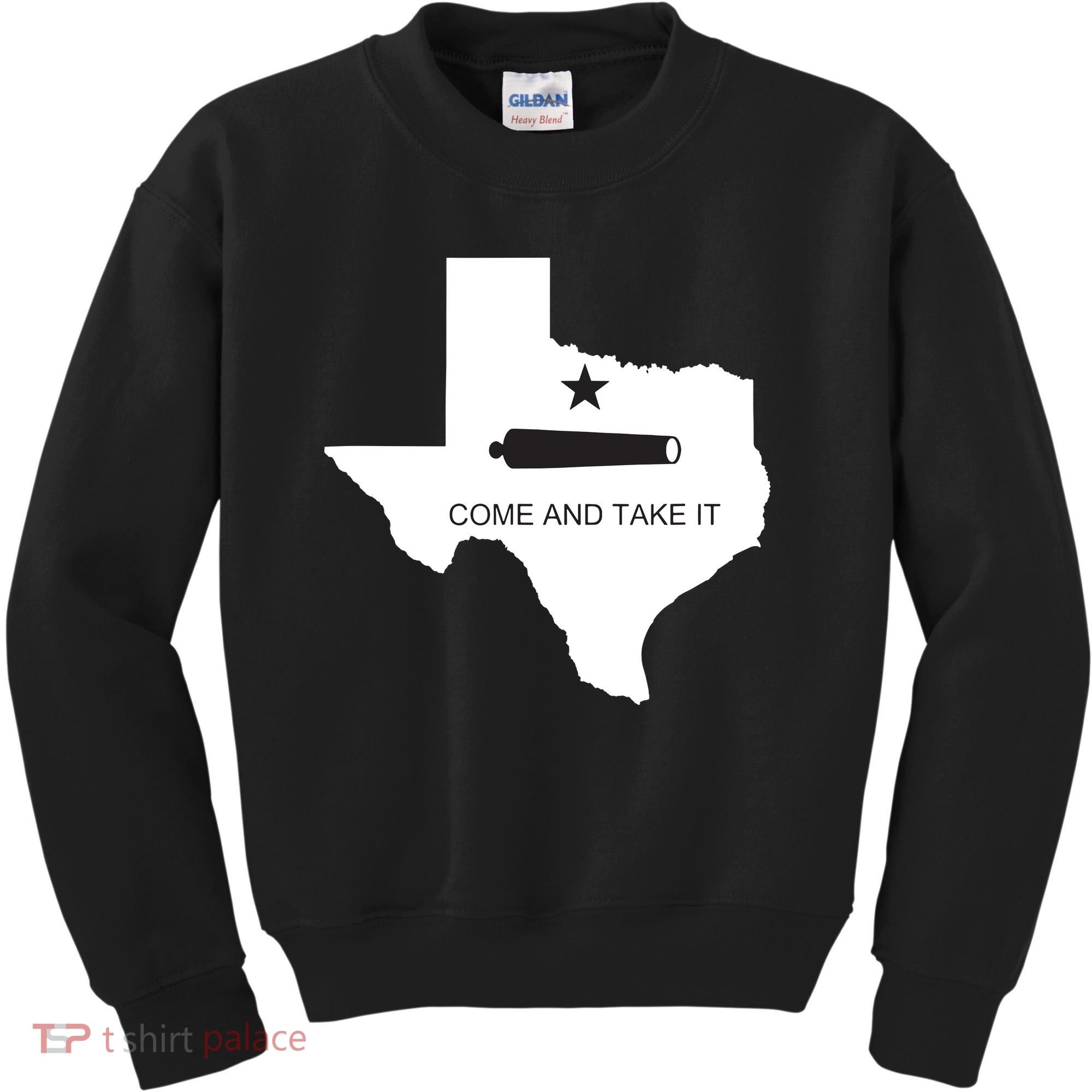 Texas Come And Take It Flag Canon 1836 State Kids Sweatshirt