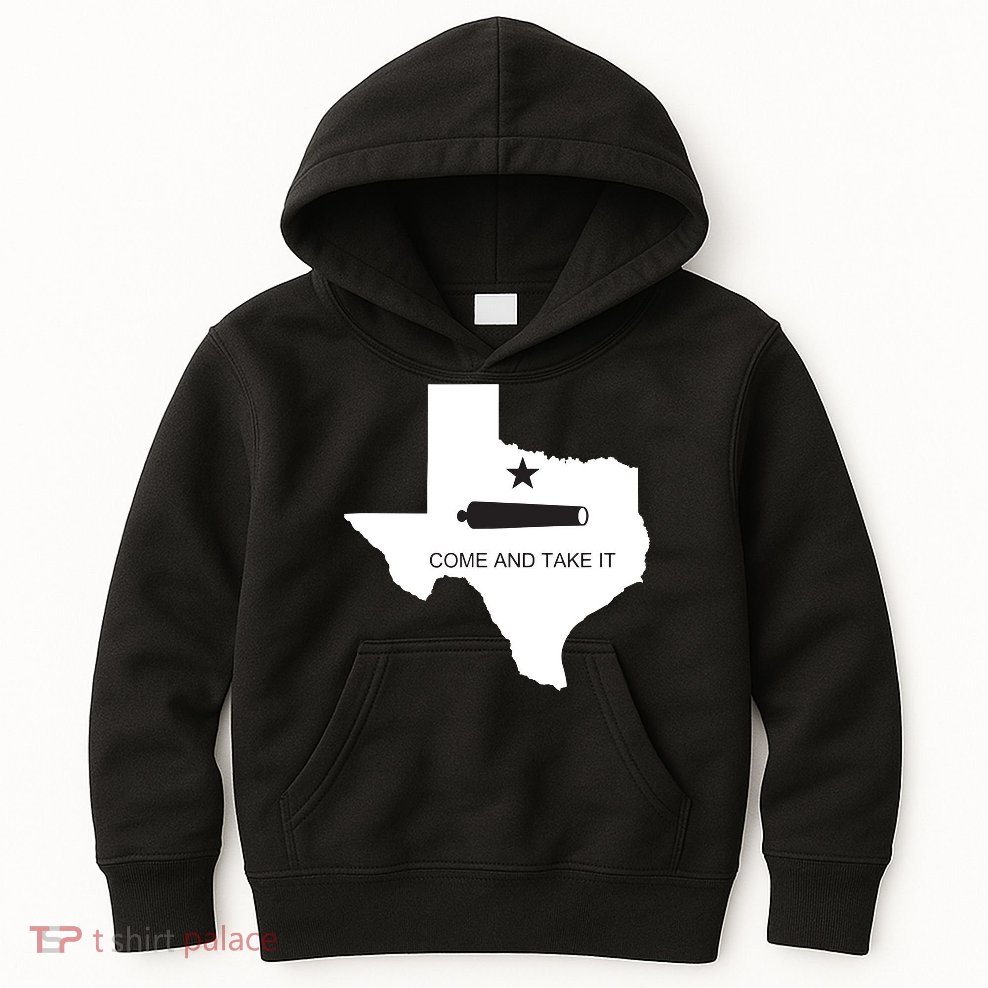 Texas Come And Take It Flag Canon 1836 State Kids Hoodie