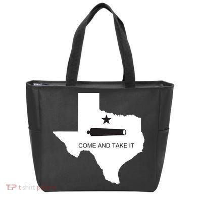 Texas Come And Take It Flag Canon 1836 State Tote Bag