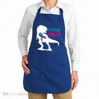 Thyroid Cancer Awareness Cool Tgiftrex Warrior Survivor Fighter Cool Gift Apron thumb 2