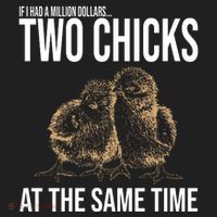 Two Chicks At The Same Time Funny Women's Sweatshirt thumb 2