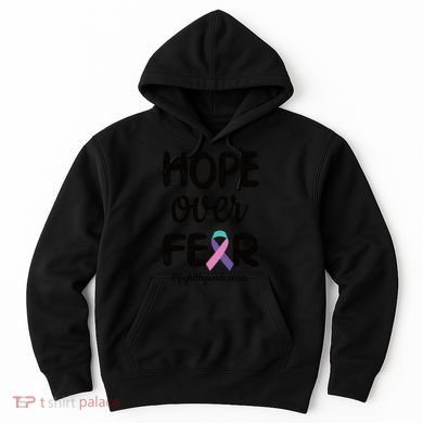 Thyroid Cancer Awareness Thyroid Cancer Warrior Gift Hoodie