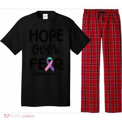 Thyroid Cancer Awareness Thyroid Cancer Warrior Gift Pajama Set