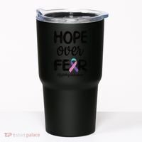Thyroid Cancer Awareness Thyroid Cancer Warrior Gift Tumbler thumb 0