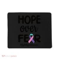 Thyroid Cancer Awareness Thyroid Cancer Warrior Gift Mousepad thumb 0