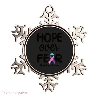 Thyroid Cancer Awareness Thyroid Cancer Warrior Gift Ornament