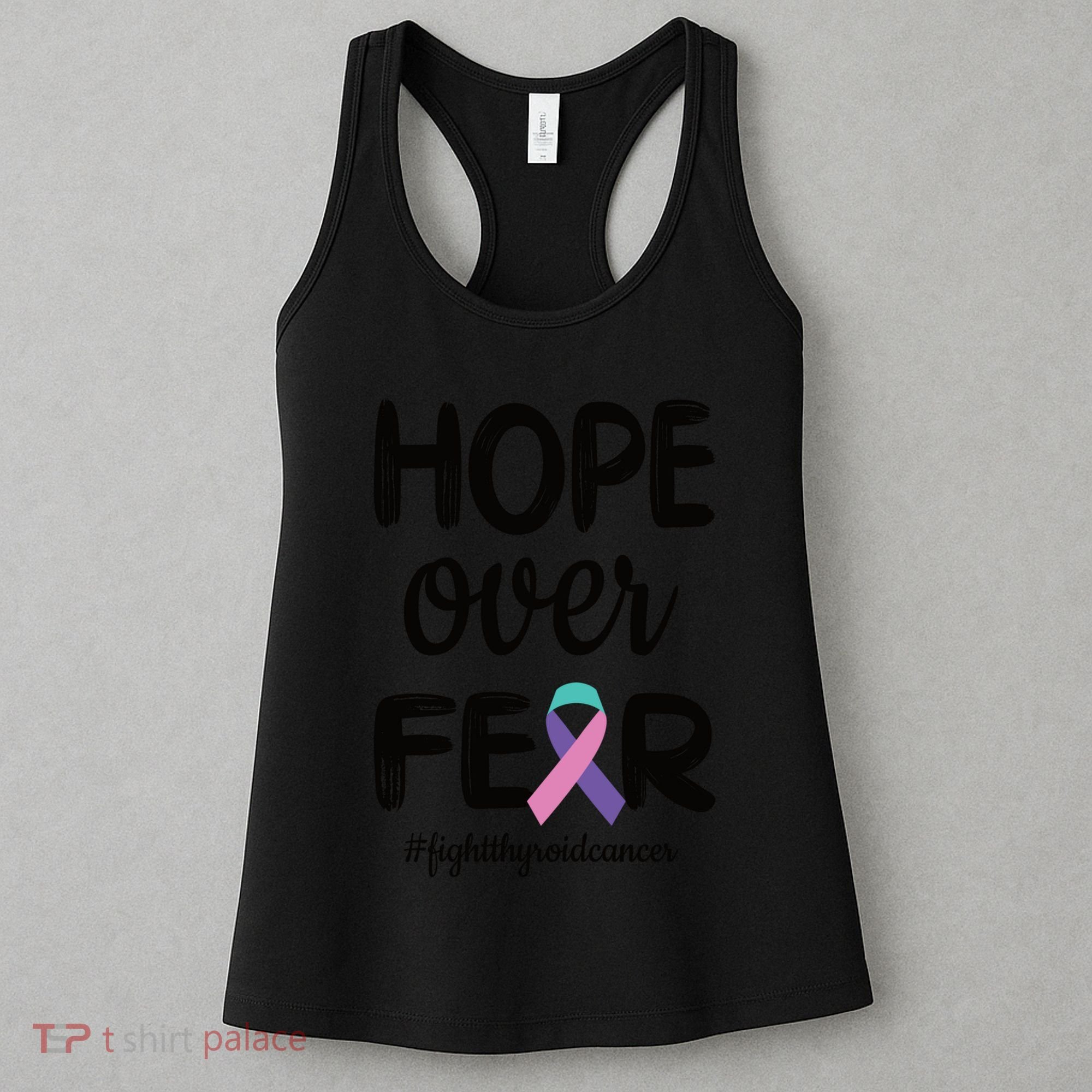 Thyroid Cancer Awareness Thyroid Cancer Warrior Gift Women's Tank Top