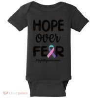 Thyroid Cancer Awareness Thyroid Cancer Warrior Gift Baby Bodysuit thumb 0