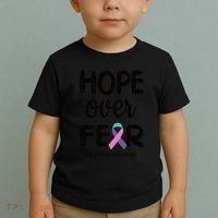 Thyroid Cancer Awareness Thyroid Cancer Warrior Gift Toddler T-Shirt thumb 2