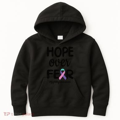 Thyroid Cancer Awareness Thyroid Cancer Warrior Gift Kids Hoodie