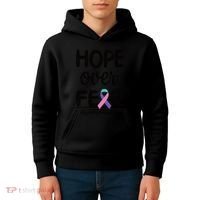 Thyroid Cancer Awareness Thyroid Cancer Warrior Gift Kids Hoodie thumb 4