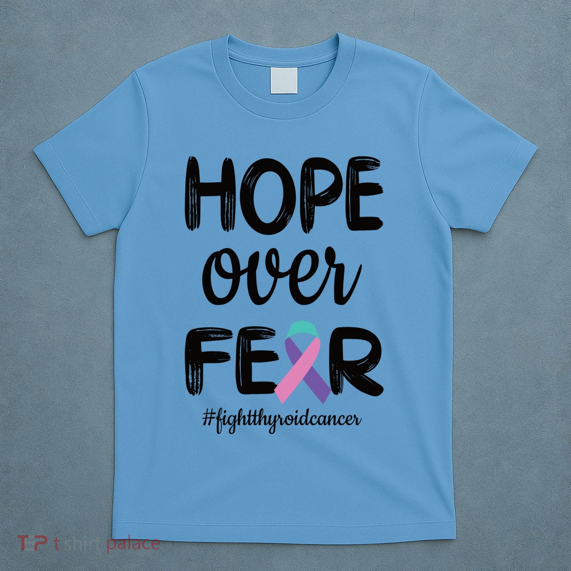 Thyroid Cancer Awareness Thyroid Cancer Warrior Gift T-Shirt