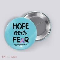 Thyroid Cancer Awareness Thyroid Cancer Warrior Gift Button thumb 0