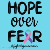 Thyroid Cancer Awareness Thyroid Cancer Warrior Gift Kids T-Shirt thumb 4