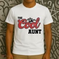The Cool Aunt Funny Family Beer Lover Joke T-Shirt thumb 3