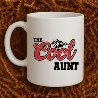 The Cool Aunt Funny Family Beer Lover Joke Coffee Mug thumb 2
