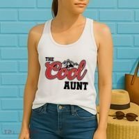 The Cool Aunt Funny Family Beer Lover Joke Women's Tank Top thumb 2