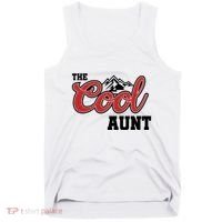 The Cool Aunt Funny Family Beer Lover Joke Tank Top thumb 0