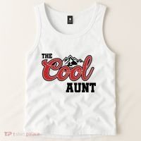 The Cool Aunt Funny Family Beer Lover Joke Tank Top thumb 2