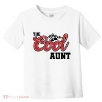 The Cool Aunt Funny Family Beer Lover Joke Toddler T-Shirt thumb 0