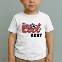 The Cool Aunt Funny Family Beer Lover Joke Toddler T-Shirt thumb 2