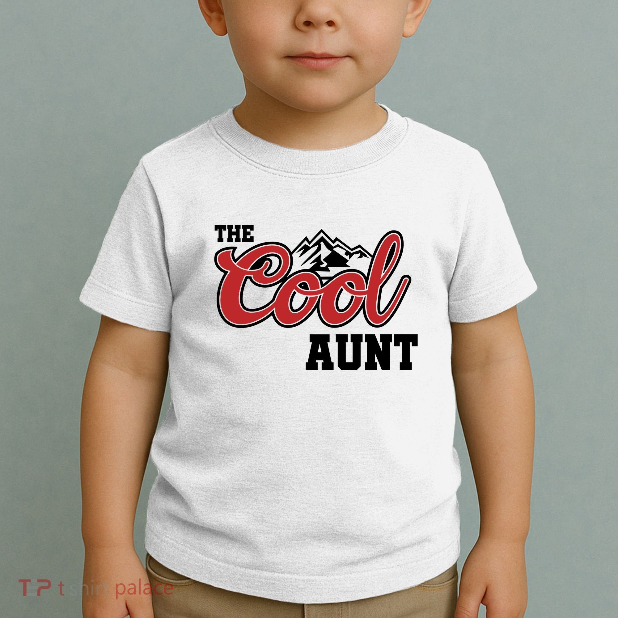 The Cool Aunt Funny Family Beer Lover Joke Toddler T-Shirt