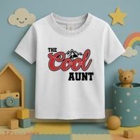The Cool Aunt Funny Family Beer Lover Joke Toddler T-Shirt thumb 3