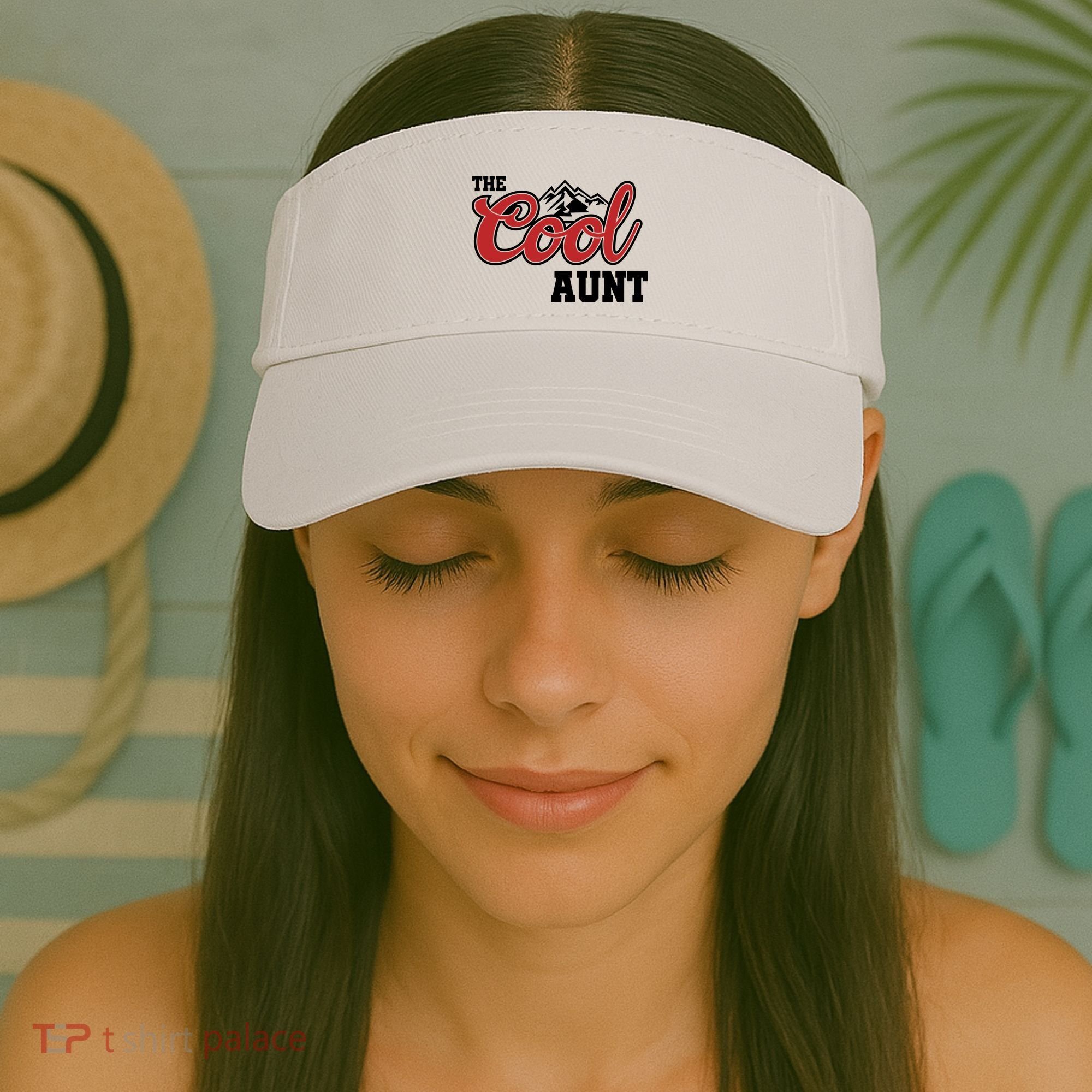 The Cool Aunt Funny Family Beer Lover Joke Visor
