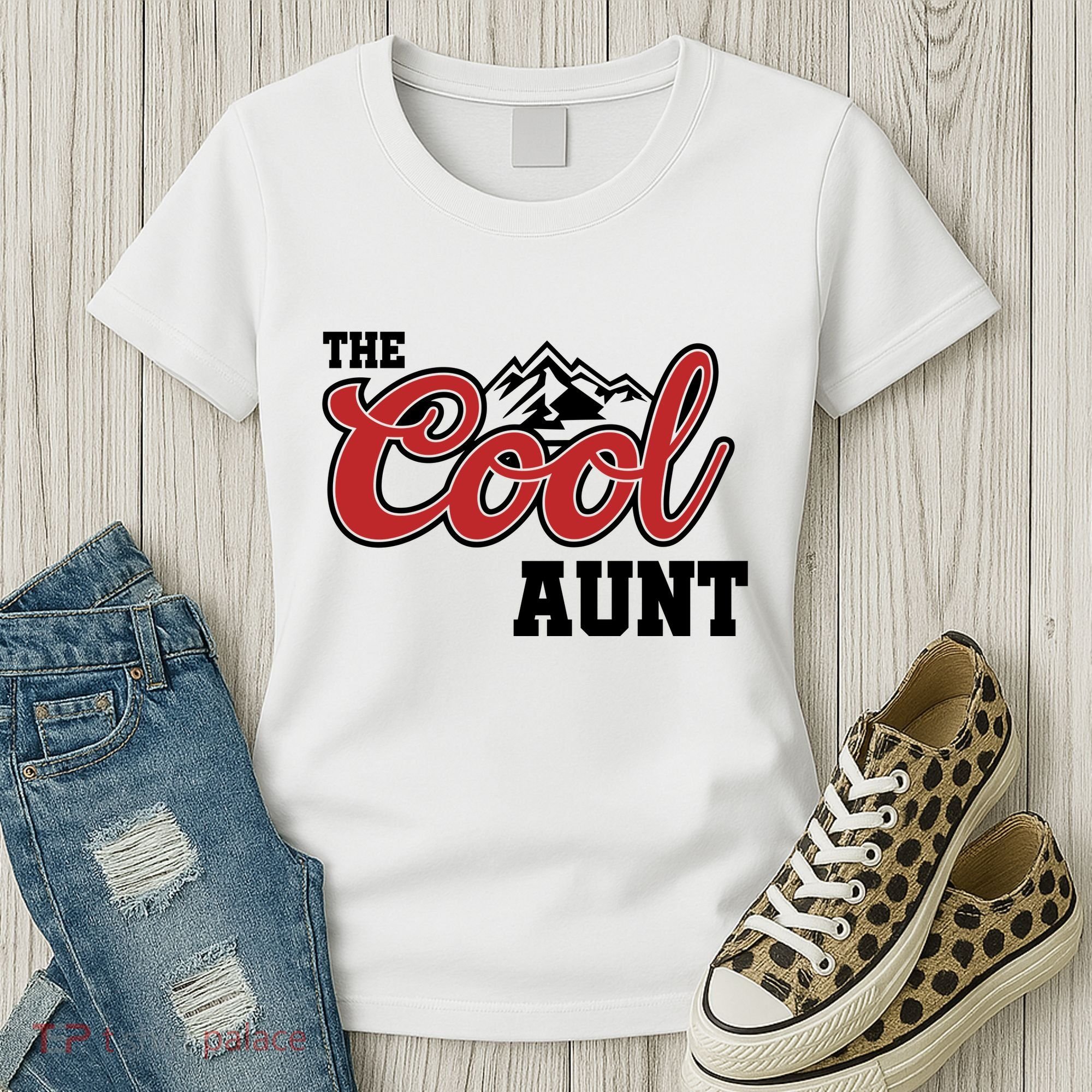 The Cool Aunt Funny Family Beer Lover Joke Women's T-Shirt